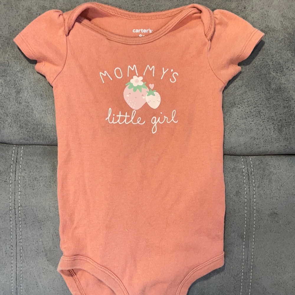 Carter short sleeve onsie
